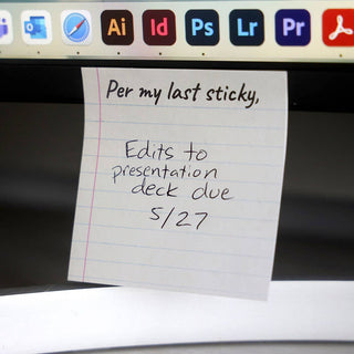 Per My Last Sticky - Funny Sticky Note Pad