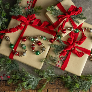 6' Vintage Inspired Glass Garland