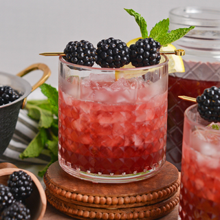 Blackberry Bourbon Smash Single Serve Craft Cocktail by Noble Micks