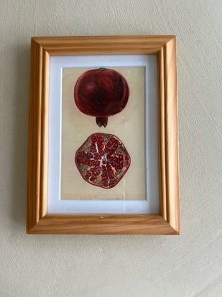 Pomegranate 5x7 Wooden Frame