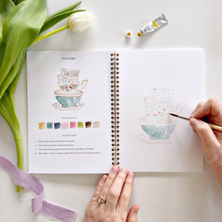 Spring Watercolor Workbook by Emily Lex