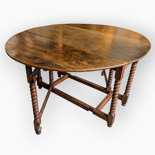 Solid Wood Gate Leg Table