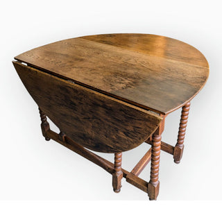 Solid Wood Gate Leg Table