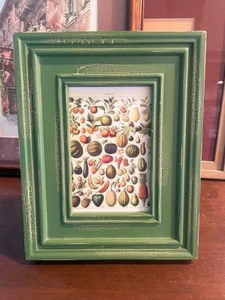 Veggies in Green Frame