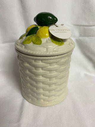 Lemon & Lime Lidded Jar
