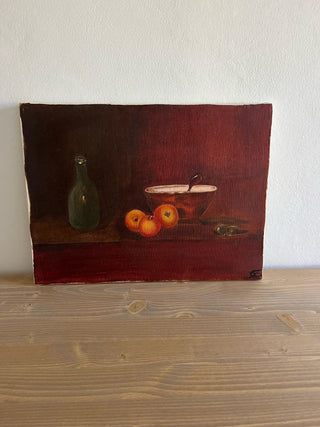 Burgundy Still Life Sourced in Umbria, Italy