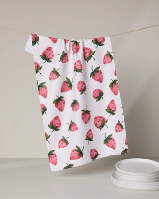 The Sweetest Strawberry Tea Towel - 18" x 30"