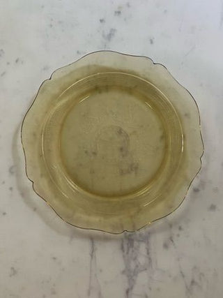 Butter Yellow Plate