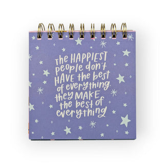 52 Weeks of Happy Quotes - Desk Flip Calendar