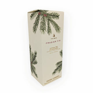 3.75 Fl oz Frasier Fir Tree & Room Spray in Green Glass Bottle