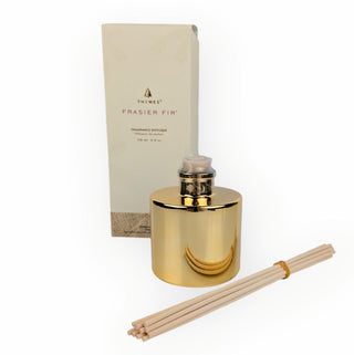 Petite Gold Frasier Fir Gilded Reed Diffuser