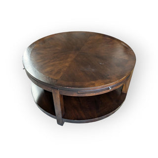 Solid Wood Round Coffee Table