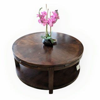 Solid Wood Round Coffee Table