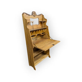 Vintage Oak Larkin Secretary Desk