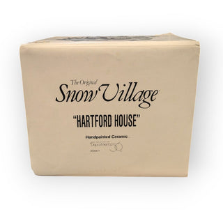 Dept 56 "Hartford House" Snow Village Collection