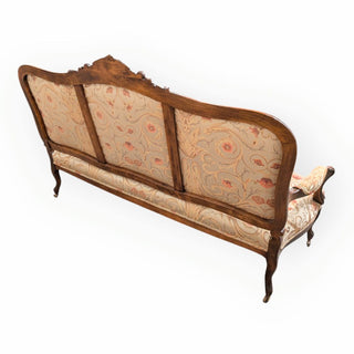 Carved Victorian Settee