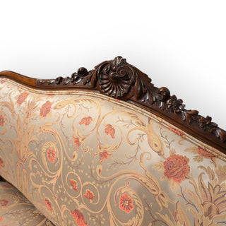 Carved Victorian Settee