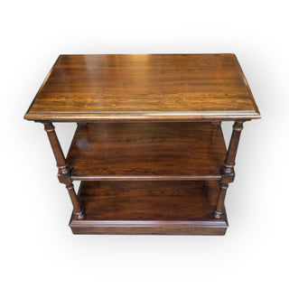 2 Tier Mahogany Side Table