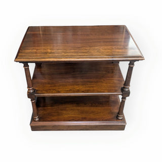 2 Tier Mahogany Side Table