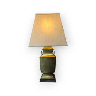 Brass Ginger Jar Table Lamp with Shade