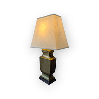 Brass Ginger Jar Table Lamp with Shade