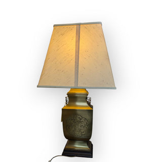 Brass Ginger Jar Table Lamp with Shade