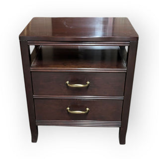 Stickley 2 Drawer Mahogany Side Table