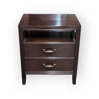 Stickley 2 Drawer Mahogany Side Table