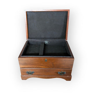 Gorham Wood Jewlery Box, Velvet lined