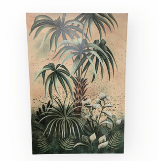 Large Oversized Palm Tree Art on Canvas