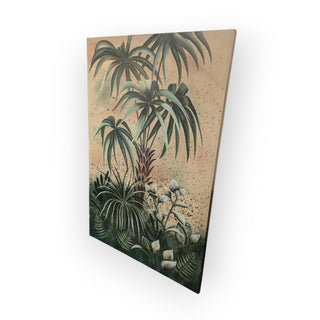 Large Oversized Palm Tree Art on Canvas