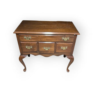 Ethan Allen Cherry 4 Drawer Nightstand