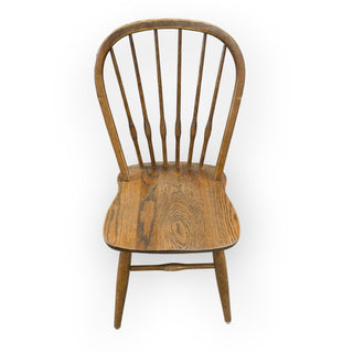 Vintage Solid Wood Spindle Back Chair