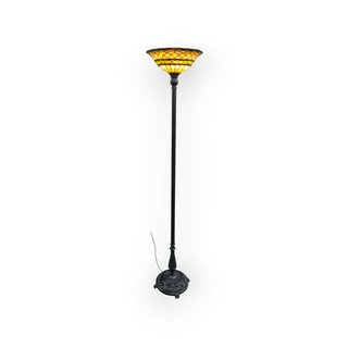 Stain Glass Tall Floor Lamp