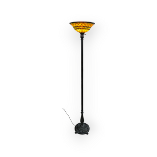 Stain Glass Tall Floor Lamp