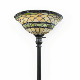 Stain Glass Tall Floor Lamp