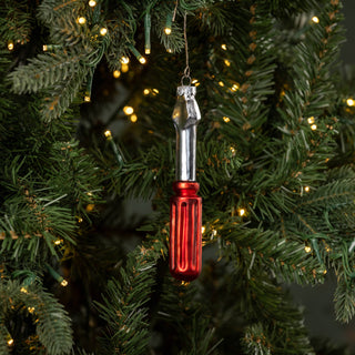 5.5" Screwdriver Glass Ornament