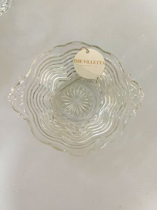 Wavy Glass Retro Bowl