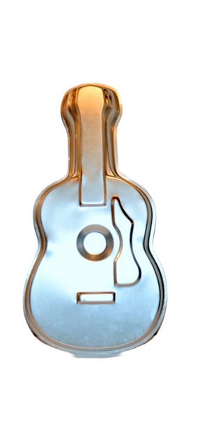 1977 Wilton Guitar Cake Pan Baking Mold #502-933, 18" cake