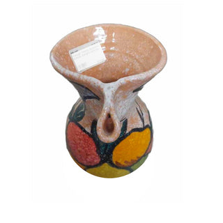 1960s Handcrafted Earthenware Sangria Pitcher Signed Quismondo by Toledo Pottery - Spain