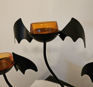 Spooky Bat Candelabra