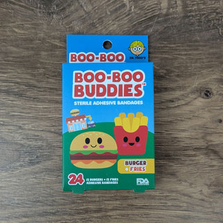 Boo-Boo Buddies Bandages | Burger & Fries