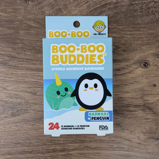 Boo-Boo Buddies Bandages | Narwhal & Penguin