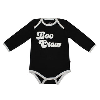 Boo Crew Long Sleeve Bamboo Onesie