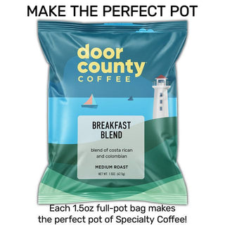 Breakfast Blend Medium Roast Ground, Full Pot, 1.5oz