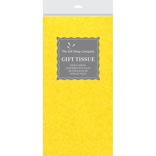 Bright Yellow Tissue Paper Sheets