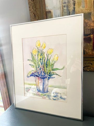 Tulip Watercolor Signed (16x20")