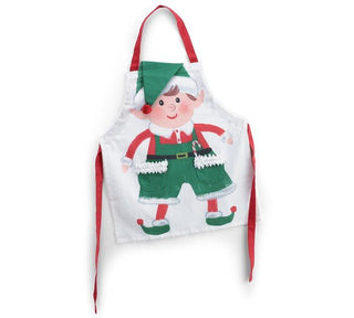 Mommy's Little Elf Apron with Pockets