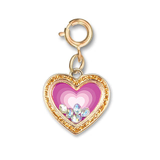 Charm It! GOLD HEART SHAKER CHARM - Firm Price is Firm