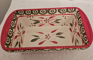 Christmas Ceramic Loaf Pan